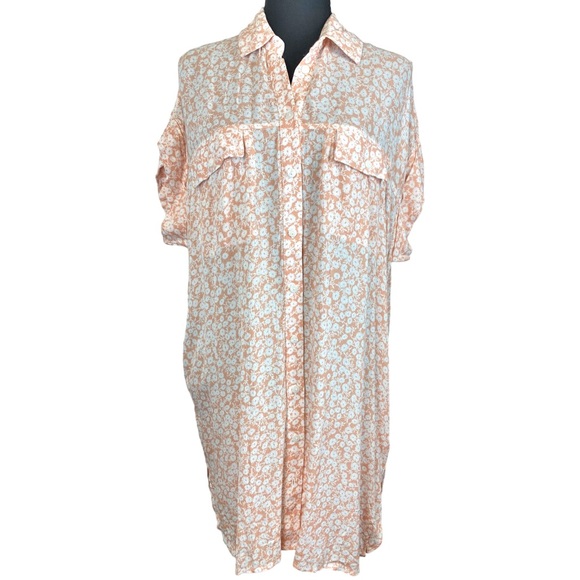 LOST + WANDER ☆ Pick Me In The Desert ☆ Rayon Tunic / Shirt Dress - Picture 2 of 7